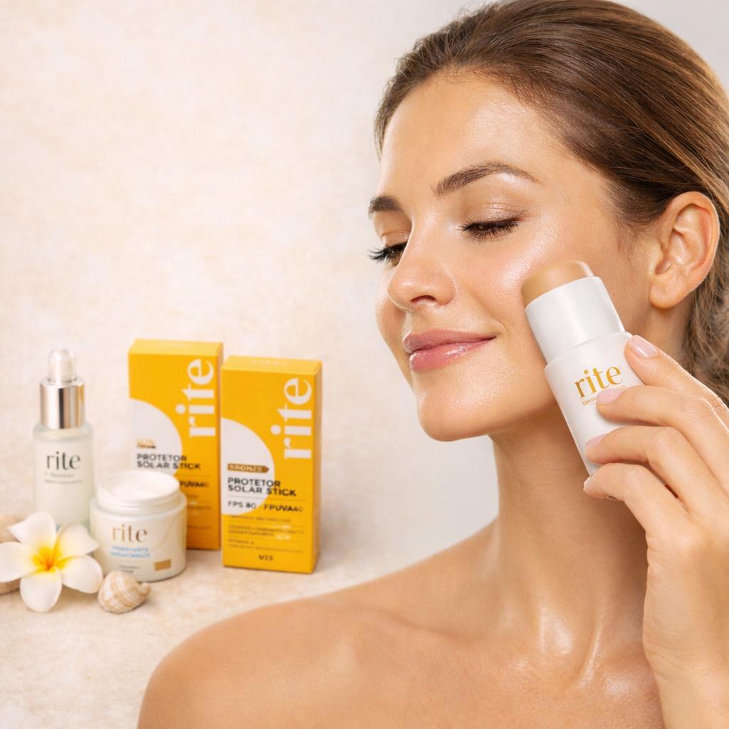 Cuidado Diário do Rosto com Protetor solar em Bastão: Tratamento que Começa na Proteção
