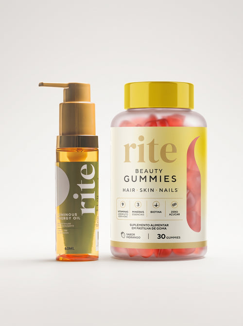 Ritual Beleza Iluminada | Beauty Gummies + Óleo Capilar