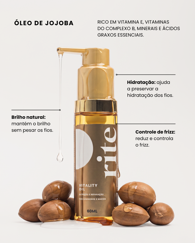 Óleo Capilar Vitality 60ml